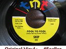 ? Shep 'Fool To Fool / Sitting In' RARE 2 Side Collectors Northern Soul 45 HEAR