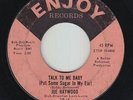 Northern Soul R&B 45 - Joe Haywood - Talk To Me Baby - Enjoy - mp3