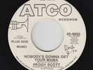 Deep Soul 45 - Peggy Scott - Nobody's Gonna Get Your Mama - Atco - mp3