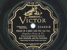 Jean Goldkette featuring Bix Beiderbecke / Nat Shilkret - Victor 20469  VG+