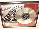 Modern Talking, Let's Talk About Love, Platin Record, Schallplatte, Award, gold
