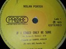 Nolan porter/  if i could only be sure/work it out-- rare brazil   probe 1973