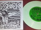ASSUCK NECRO SALVATION GREEN VINYL 7 INCH EP 1989 RARE ORIG. DEATH GRIND METAL