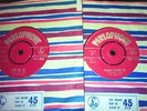 THE BEATLES Love Me Do Please Please Me UK Orig RED PARLOPHONE 45 R- 4949 4983