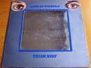 URIAH HEEP,LOOK AT YOURSELF.UK 1971 ORIGINAL BRONZE LABEL ILPS-9169 + INNER.