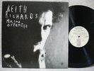 ROLLING STONES KEITH RICHARDS MAIN OFFENDER 1992 LP PICTURE W/INSERT MINT- Promo
