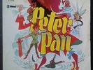 PETER PAN Spanish EP 1966 Tale in spanish - RED VINYL  CARTOON Walt Disney cover