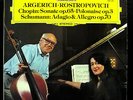 MARTHA ARGERICH & MSTISLAV ROSTROPOVICH chopin & schumann LP Mint- 2531 201