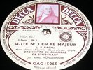 Munchinger Bach Suite n°3 en Re Maj. / Chorale Decca France 3-78 Rpm Rare EX