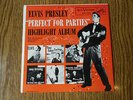 Elvis Presley  WERBE EP Perfect for Partires  Rock`n Roll PROMO WEISS Pop 50er
