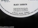 BLACK SABBATH SELF TITLED LP UK 1ST PHILIPS CREDIT VERTIGO STUNNING NEAR MINT