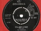 THE ANSWERS IT'S JUST A FEAR RARE FREAKBEAT MOD FUZZ 1966 COLUMBIA DB 7847 VG+