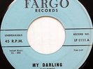 AQUATONES 45 My Darling / For You, For You FARGO Doo Wop VG++ #CC772