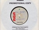 CALIFORNIA MUSIC  Don't Worry Baby  1-sided 7