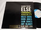 CANNONBALL ADDERLEY MILES DAVIS Somethin' Else 60's BLUE NOTE RVG STEREO LP NMnt