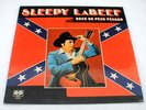 LP SLEEPY LaBEEF rock de peso pesado SPANISH 1980 Rockabilly SICK & TIRED