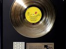 Rolling Stones - Sucking in the Seventies goldene Schallplatte gold record