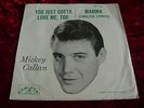 45 PICTURE SLEEVE / MICKEY CALLAN 