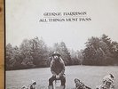 GEORGE HARRISON - All Things [UK 1971 Apple 3LP Box/Inrs/Poster - NEAR MINT]