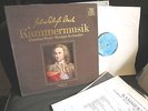 Vol. 2 J.S. Bach Kammermusik w/3books chamber music 3 LP 1976 (w/extra lp vol1)