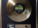 Status Quo - Rockin all over the World goldene Schallplatte gold record