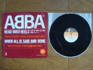ABBA Head Over Heels JAPAN Not For Sale / PROMO 12