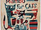 JIM FLORA - MAMBO FOR CATS - 1955 RCA LP Album LPM 1063 - Mid-Century Cover Art