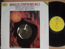 MAHLER-SYMPHONIE  NO.5  WIENER P.O.  BERNSTEIN  DG  423 608-1  DIGITAL GERMAN EX