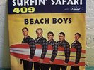 BEACH BOYS 45 RECORD- PICTURE SLEEVE-409,SURFIN' SAFARI-4777