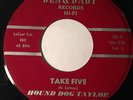 RARE R&B BLACK ROCKER 45/ HOUND DOG TAYLOR 
