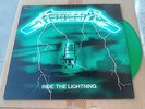 METALLICA  RIDE THE LIGHTNING LP GREEN VINYL  EXCITER  EXODUS