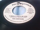Northern Soul   The Carstairs It really hurts me girl Red Coach 1973 Promo E+++