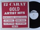 12 CARAT GOLD ARTIST HITS Various Artists STUDIO ONE LP