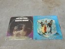 FRIJID PINK-2 LP'S-VINYL-US-EARTH OMEN-DEFROSTED-FOIL COVER-PS-1ST PRESSINGS
