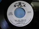 JOHNNIE TAYLOR 45 STAX 209 AIN'T THAT LOVIN YOU / OUTSIDE LOVE WHITE LABEL PROMO