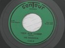THE MAJESTICS HARD TIMES/TEEN AGE GOSSIP CONTOUR 501,Rare Detroit Soul (NM)