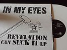 In My Eyes - Revelation Can Suck It, Nothing to Hide LP Record Release, RARE