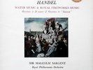 MALCOLM SARGENT /Handel Water Music, Royal Fireworks/ EMI HMV Cream&Gold ASD 286