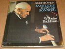 BEETHOVEN  complete PIANO sonatas  WILHELM BACKHAUS solo  Decca 10LP box stereo