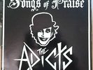THE ADICTS -SONGS OF PRAISE -LP 1982  YELLOW VINYL -PUNK OI KBD