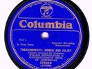 US COLUMBIA SET: MENGELBERG CONDUCTS TCHAIKOWSKY 'ROMEO AND JULIET' (1930)