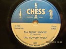 Howlin Wolf 78 Record on Chess 1557 All Night Boogie