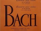 DEVY ERLIH & HENRY MERCKEL - Bach Violin Concerto - Ducretet Thomson