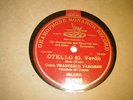 Francesco Tamagno/Morte d'Otello/Gramophone Monarch 78 rpm 12