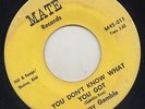 SOUL MATE 45 KENNY GAMBLE YOU DONT KNOW WHAT YOU GOT/NO MAIL ON MONDAY ?