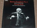 COLUMBIA S/c SAX 5292 BRAHMS symphony no.4 SZELL 1967 UK STEREO VINYL LP