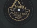 Django REINHARDT & Dicky WELLS and Orch Japanese    78RPM French SWING SW 27 EX