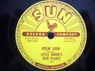 Rare 1950s Blues 78 Little Junior's Blue Flames Sun 187  