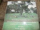 MARRINER  ARGO ZRG 603 OVAL ROSSINI  STRING SONATAS N.2,4 LP NM FREE SHIPPING