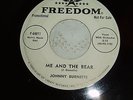JOHNNY BURNETTE, ME AND THE BEAR, ORIG US ROCKABILLY 45 RPM PROMO